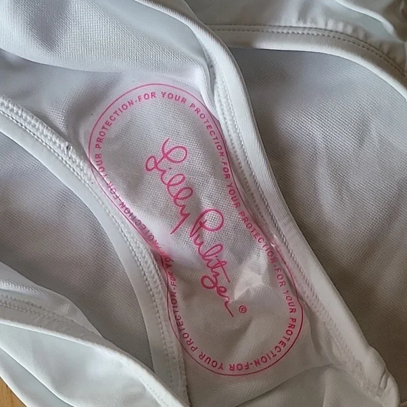 Lilly Pulitzer Flamenco One Piece Swimsuit in Resort White - Picture 4 of 10